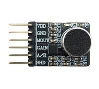Aundhegrtt Module MAX9814 DC2.7-5.5V Amplificateur de Microphone Module MAX9814 Tête de Microphone pour /