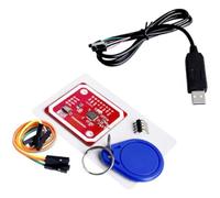 Aundhegrtt Module NFC PN532 V3 Kit - Support RFID et Communication en Champ Proche, Plage de Lecture de 5-7 cm