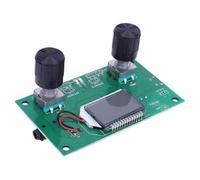 Aundhegrtt Module Récepteur Radio FM Stéréo Numérique avec Affichage LCD, Circuit Imprimé Stéréo à Modulation de Fréquence, Mini Tuner Audio