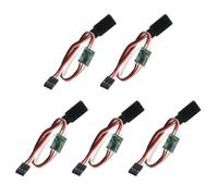 Aundhegrtt Module Réducteur de Vitesse à Relâchement Progressif pour Servomoteur à Commande Lente (5-6 V), Contrôleur de Mouvement de Servomoteur Réglable