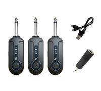 Aundhegrtt Nouveau pour Guitare Électrique, Émetteur/Récepteur Sans 2.4G Compatible avec Clavier, Portée de Transmission de 150m.