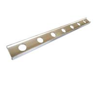 Aundhegrtt Outil de Mesure D'Inspection D'Installation Règle Plate en Alliage D'Aluminium à Haute Teneur en Magnésium Règle Plate en Alliage Léger Équipement en Forme de I