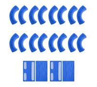 Aundhegrtt Paquet de 20 Coussins D'Oreilles pour Canule Nasale, Housses D'Oxygène Douces, Coussins D'Oreilles pour Tuyaux, Enveloppe de Canule pour Utilisateurs D'Oxygène