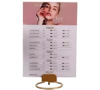 Aundhegrtt Porte-Cartes de Table de Mariage en Acrylique A4 210X297MM, Support pour Photo, Image, Affiche, Menu, Panneau D'Affichage B.