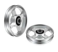 Aundhegrtt pour Home Gym, 2PCS Roues de Poulie à Roulement de 95 mm pour Machines d'exercice, Équipements de Fitness Sportif, Systèmes de Poulie Inclus.