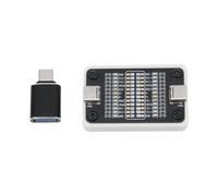 Aundhegrtt pour Le Test de Câbles de Smartphone et Le Test de Séquence de Ligne, Carte D'Inspection de Câble de Charge Power-Z CT001 Dual Type-C B.