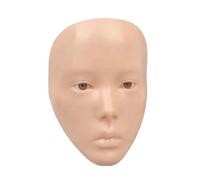 Aundhegrtt Pour Planche de Pratique de Maquillage des Yeux, Mannequin en Silicone pour le, pour Simulation D'Eyeliner et D'Ombre à Paupières.