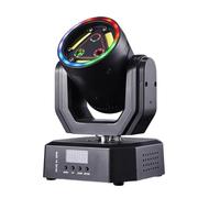 Aundhegrtt Projecteur Laser Stroboscope à Tête Mobile DMX512 Activé par le Son Lumière LED RGB Effet pour DJ Disco Fête Club Spectacle de Scène