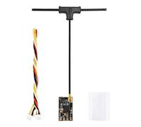 Aundhegrtt Récepteur ELRS 2.4GHz avec Module à Antenne T à Faible Latence, Récepteur Nano pour Course FPV et FPV Longue Portée.