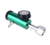 Aundhegrtt Régulateur de Pression D'Oxygène 3000 Psi CGA540, Débitmètre pour Inhalateur D'Oxygène, Compteur de Bouteilles D'Oxygène pour Hôpital