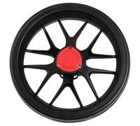 Aundhegrtt Remplacement de Roue de Chariot de Golf Push Pull pour Essieu de 10 Mm, Roue de Chariot de 10 Pouces de Diamètre, Adaptée Aux Chariots de Golf.