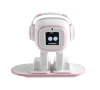 Aundhegrtt Robot IA Compagnon de Bureau, Chatbot Interactif, Assistant Vocal, Robot Danseur avec Base de Snowboard à Chargement Magnétique