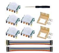 Aundhegrtt SR501 Module Détecteur de Mouvement Infrarouge Pyroélectrique PIR Miniature Réglable - Kit de Bricolage