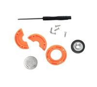 Aundhegrtt Support de Microphone Magnétique pour FT7900R 510DR MH48 SSD85, Support Fixe de Microphone Orange.