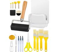 Aundhegrtt Tapis de Table en Silicone Inclus dans L'Ensemble D'Outils de Découpages Essentiels pour Projets de Bricolage et D'Artisanat, Kits de Découpages pour Adultes pour Papier.