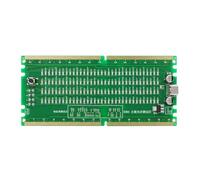 Aundhegrtt -TC04 Testeur de Mémoire DDR4 pour Bureau avec Emplacement LED Carte de Test Alimentée par USB Réversible pour Ordinateur