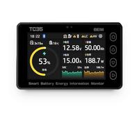 Aundhegrtt TC30 8-80 V 100 A RS485 Moniteur de Batterie Numérique LCD Indicateur de Test de Batterie Intelligent à Shunt