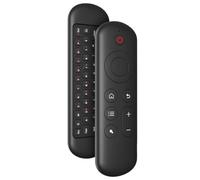 Aundhegrtt Télécommande Vocale Bluetooth 2,4 GHz sans avec Gyroscope, Mini-Clavier et Souris Aérienne pour Téléviseur Intelligent pour Android, Projecteur et PC