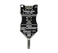 Aundhegrtt Testeur de Bobine de Carte Mère -100 Testeur D'Inductance Rechargeable Port Type C Système D'Alerte Double pour Tests Électromagnétiques