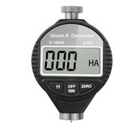 Aundhegrtt Testeur de Dureté Numérique Testeur de Dureté Portable avec Affichage LCD Échelle de Duromètre Numérique pour Caoutchouc, Pneu, Plastique A