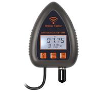Aundhegrtt Testeur de Qualité de l'eau 5 en 1 Bluetooth/WiFi: PH, TDS, Température, EC, Salinité, Écran LCD, PH-Mètre pour Aquarium, Prise UE