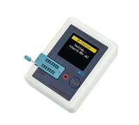 Aundhegrtt Testeur de Transistor -TC1 Multimètre Écran Couleur TFT pour Diode Triode MOS/PNP/NPN Condensateurs Résistance Transistor