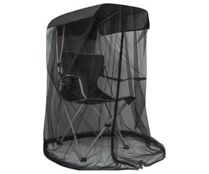 Aundhegrtt Tissu Anti-Moustiques avec Ouverture à Fermeture Éclair pour Chaise de Canopée de Pêche en Plein Air, Toit Imperméable de 63" H pour Le Camping.