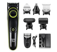 Aundhegrtt Tondeuse de Coiffure 5 en 1 pour, Clipper Professionnel, Coupe-Barbe, Coupe-Cheveux Électrique, Machine à Couper les Cheveux Sans