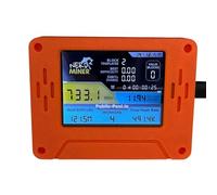 Aundhegrtt V2 735Kh/S Mineur BTC Solo Version Améliorée Écran Tactile Intelligent de 2,8" Appareil de Minage de Crypto-Monnaie Bitcoin pour Bureau Maison