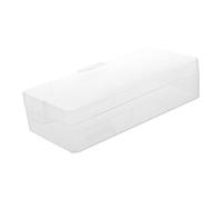 AUNEVN Plastique Rectangle Boite Support Case Conteneur 18cm x 8.5cm x 4.5cm