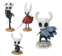 AUNGCSHE 4 PCS Hollow Knight Statue, Figurine Hollow Knight Anime Personnage Model Collectionneurs pour Fans, Collectionneurs, Décoration Boîtiers D'ordinateur