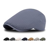 AUNGCSHE Beret Homme, 8 Couleurs Casquette Homme, Convient pour Un Usage Quotidien, l'escalade, la Randonnée et Les Voyages (FR/ES, Numérique, 56, Standard, Bleu)