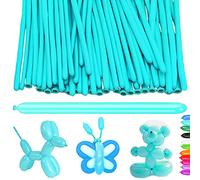 AUNGKWANG 100 Pièces Ballons Magique, Bleu Clair Longs Ballons, SculptureBallon, Ballon Modelisation, Ballon Modèle, MagiquesBallons en Latex, pour Anniversaire des Enfants, Mariage et Fête