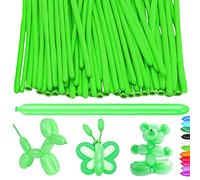 AUNGKWANG 100 Pièces Ballons Magique, Vert Gazon Longs Ballons, SculptureBallon, Ballon Modelisation, Ballon Modèle, MagiquesBallons en Latex, pour Anniversaire des Enfants, Mariage et Fête
