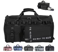 AUNGKWANG Sac de Sport pour Femmes et Hommes, 65L Étanche Sac de Voyage Grand avec Compartiment à Chaussures et Compartiment Humide, pour Voyage, Fitness, Sport