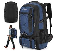 Auniq Sac à Dos de Randonnée 75L, Grande Capacité Sac de Trekking Sac à Dos Voyage Imperméable Résistant Sac à Dos de Camping avec Housse de Pluie pour Alpinisme Sports Camping Voyage Trekking