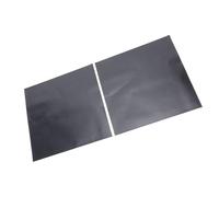 AUNMAS 2 Pièces 8x8 Pouces Rubans de Couture de Revêtement D'étang, Patchs de Réparation de Revêtement D'étang Auto-adhésifs IIR Imperméables pour Gouttière de Toit de Cascade à