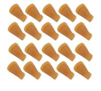 AUNMAS 20 PCS Doigts en Caoutchouc pour Plumeuse, Bâtonnets de Retrait des Plumes pour Machine à Plumer la Volaille, Accessoires Résistants à la Chaleur pour Poulet Canard Oie Caille (Court 4cm)
