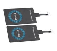 AUNMAS 2PCS Chargeur sans Fil Type C Récepteur Compact Adaptateur pour