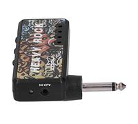 AUNMAS Amplificateur de Casque de Guitare avec Contrôle de Distorsion et | Conception de Poche Compacte, Corps en ABS, Pilote à 3 Modules, Réglage du Volume, Indicateur D'alimentation LED,