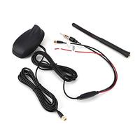 AUNMAS Antenne de Voiture Active FM Amplifiée Dab GPS Antenne de Toit,