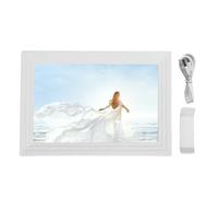 AUNMAS Cadre Photo Numérique WiFi 10,1 Pouces Cadre Numérique Smart avec écran Tactile IPS 1280 X 800 Rotation Automatique Stockage 32 Go Partagez des Photos Via Une Application pour