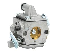 AUNMAS Carburateur, Kit de Carburateur en Aluminium de Surface D'oxydation Anodique Kit de Carburateur avec Joints de Filtre à Air Kit de Conduite de Carburant pour MS170 MS180 017 018