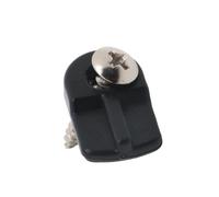 AUNMAS Clips pour écran de Fenêtre, Paquet de 20 Panneaux de Verre 13/16 | Dispositifs de Retenue Affleurants, Construction en ABS, Vis en Acier au Carbone galvanisé, Attaches de Contre-fenêtre,