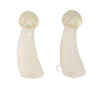 AUNMAS Corne Vache Protection Silicone Veau Bovins Taureau Vache Corne Anti-Combat Housse De Protection Protecteur Ferme Accessoire