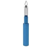 AUNMAS Couteau à Découper Le Sol avec Lame en Acier Rapide Couteau à Découper Le Sol 13,2 Cm Rainure en V 15 X 7 Mm pour Le Soudage des Sols en Plastique PVC, la et Les Travaux d'angle