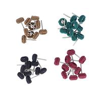 AUNMAS Disque Abrasif Polissage Roue Set, Nylon Fibre T Shape Mini, 10