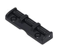 AUNMAS Écrou à Rouleau de Guitare électrique Écrou de Corde de Guitare en Métal pour Guitares électriques à 6 Cordes Résistance Réduite des Cordes avec Vis pour Pratiquer le Remplacement (BLACK)