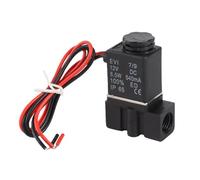 AUNMAS Électrovanne électrique en Plastique 12V DC, 2 Positions, 2 Voies,
