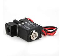 AUNMAS Électrovanne électrique en Plastique 12V DC, 2 Positions, 2 Voies,
